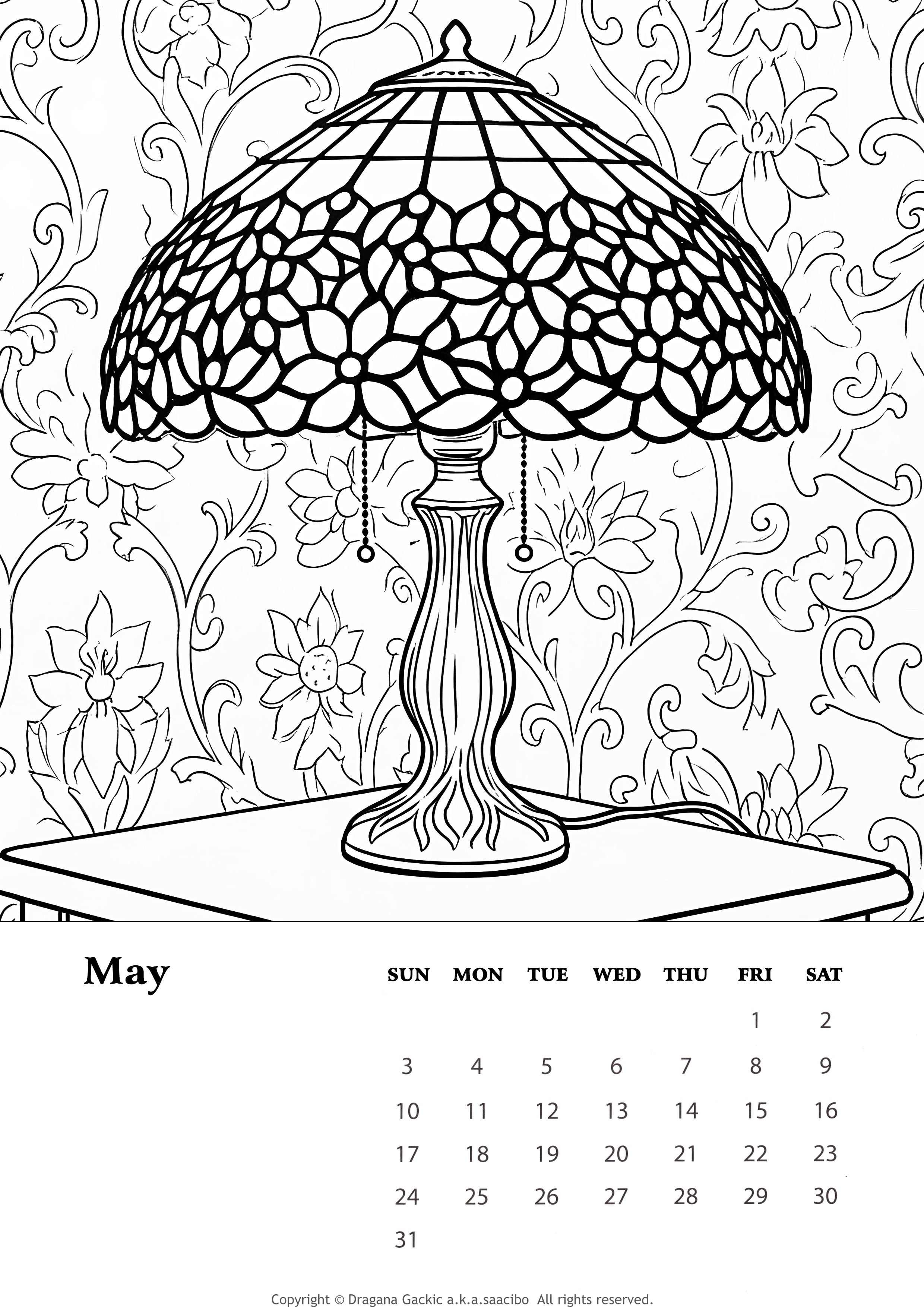 Four Seasons Large Printable Cards