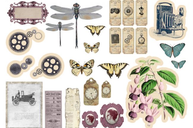 Shabby Steampunk Digi Kit