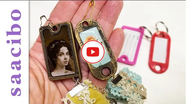 Radical Makeover From Humble Keytags To Unique Junk Journal Treasures