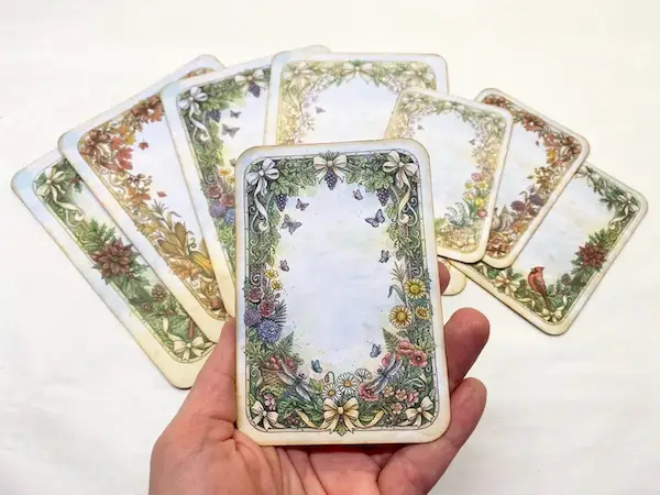 Free Downloads by Saacibo 5 Four Seasons Large Printable Cards