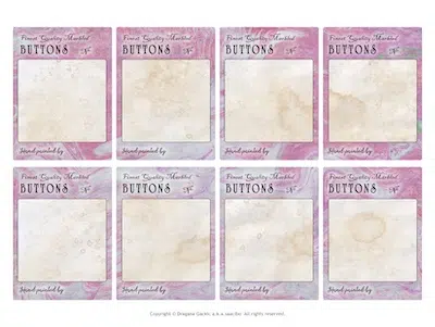 Printable Button Cards
