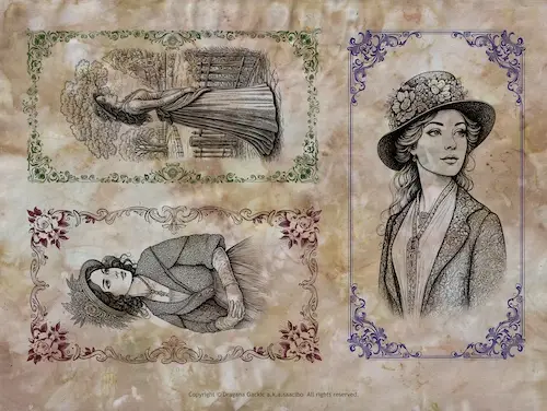 Vintage Portraits in color