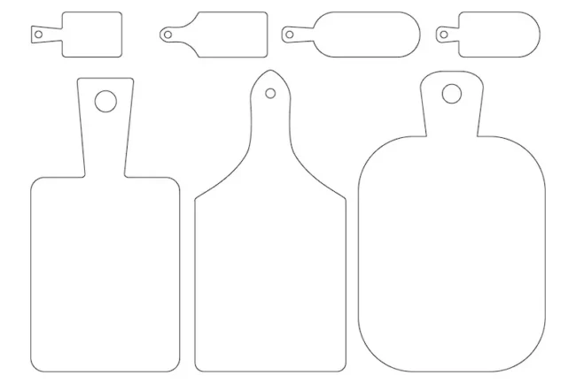 Printable Cutouts Kitchen Theme For Paper Crafts