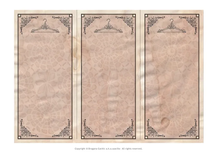 Dress Tags – 3 Vintage Card Designs | Saacibo