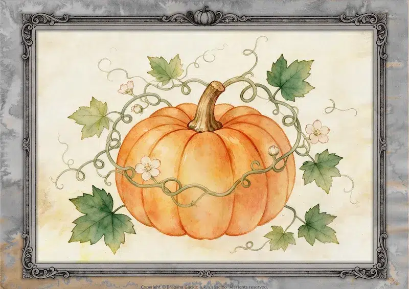 Free Pumpkin Papers Coloring Pages