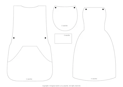 Saacibo Art by Dragana Gackic 4 Saacibo Happy Cooking Freebie Apron TEMPLATE 02