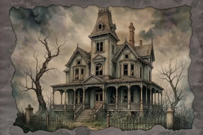 Saacibo Art by Dragana Gackic 3 Haunted Mansion Halloween Collection