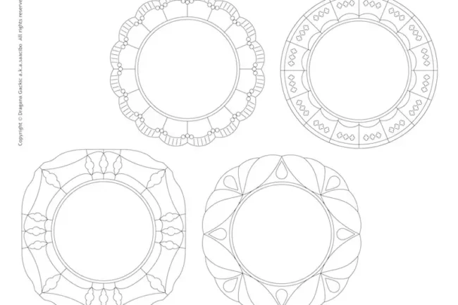 Saacibo Art by Dragana Gackic 2 Saacibo PlateTemplates02 T