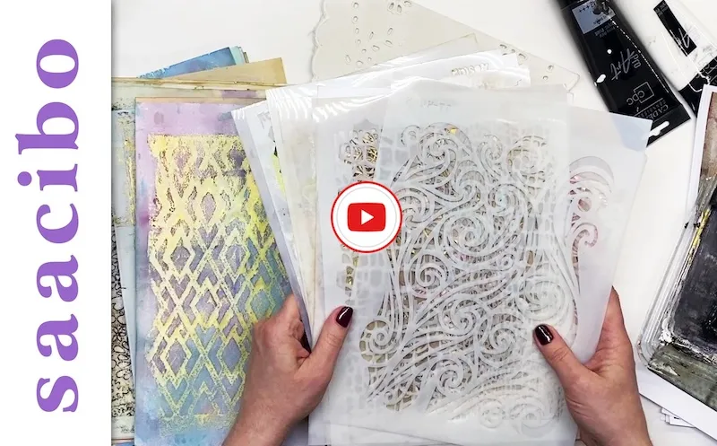 Have Your Cake And Eat It Too! Stencil Hack & Resist Dyeing Technique